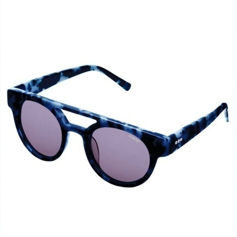 New Women’s KOMONO Black & Blue Sunglasses tortoise